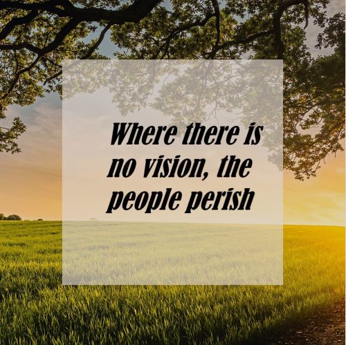 Write Out the Vision